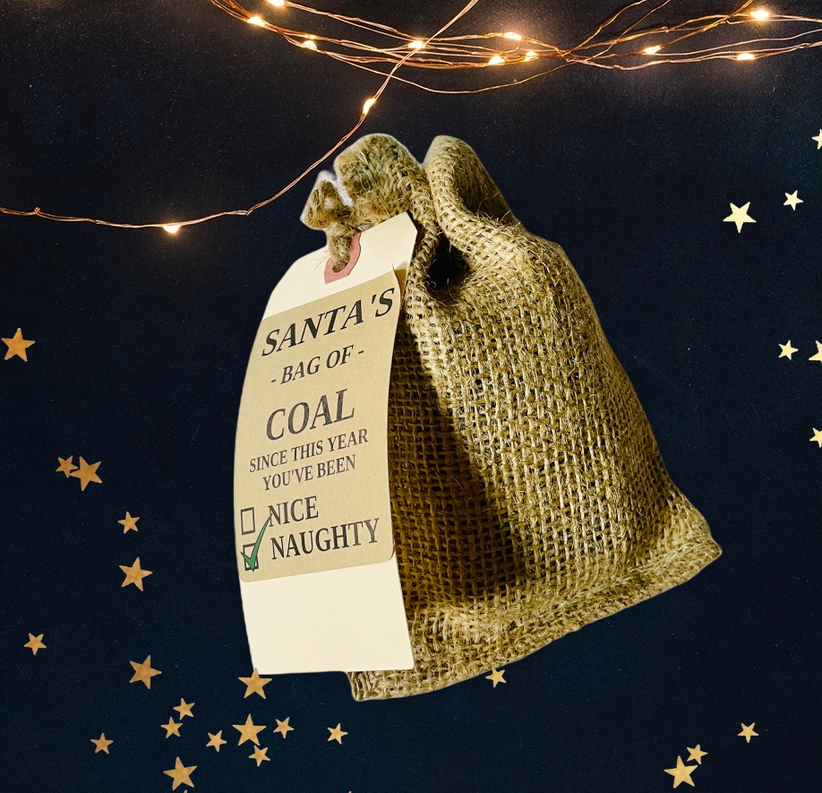 Santa's Naughty Coal Soap