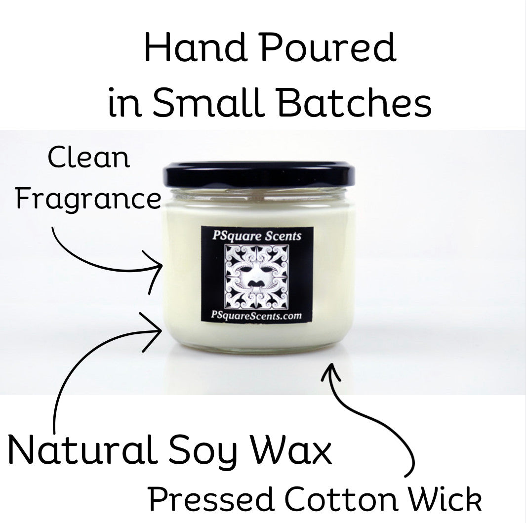 12 oz Jar Soy Wax Candles