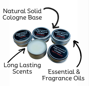 Unisex Solid Cologne / Fragrance Balm