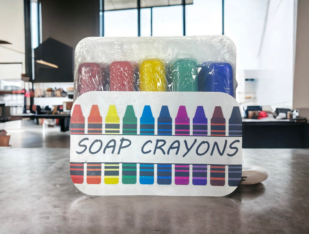 Soap Crayons Scented for Bath Time Fun