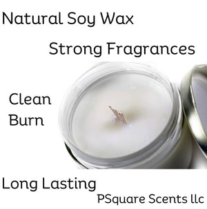 12 oz Jar Soy Wax Candles