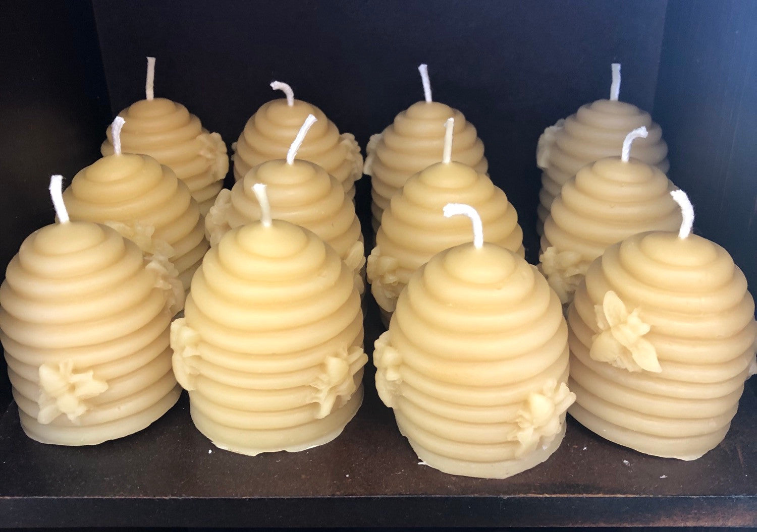 Beeswax Votive Hives - 100% Pure Natural Yellow Beeswax