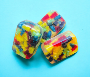 GUMMY BEAR BAR SOAP - SMELLS LIKE A FRUIT CEREAL