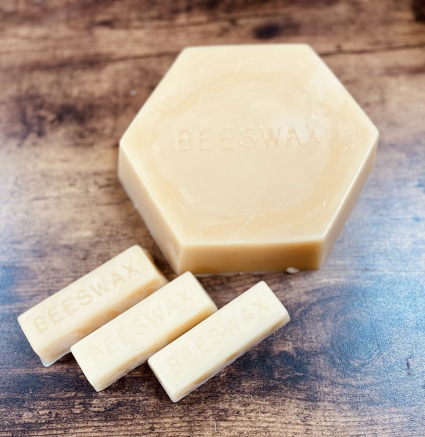 Beeswax - 100% Pure Natural Yellow Beeswax , Long Burning, Honey Scent, Cabin, Farmhouse
