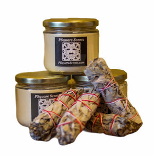 WHITE SAGE - PALO SANTO - CLEANSING KIT