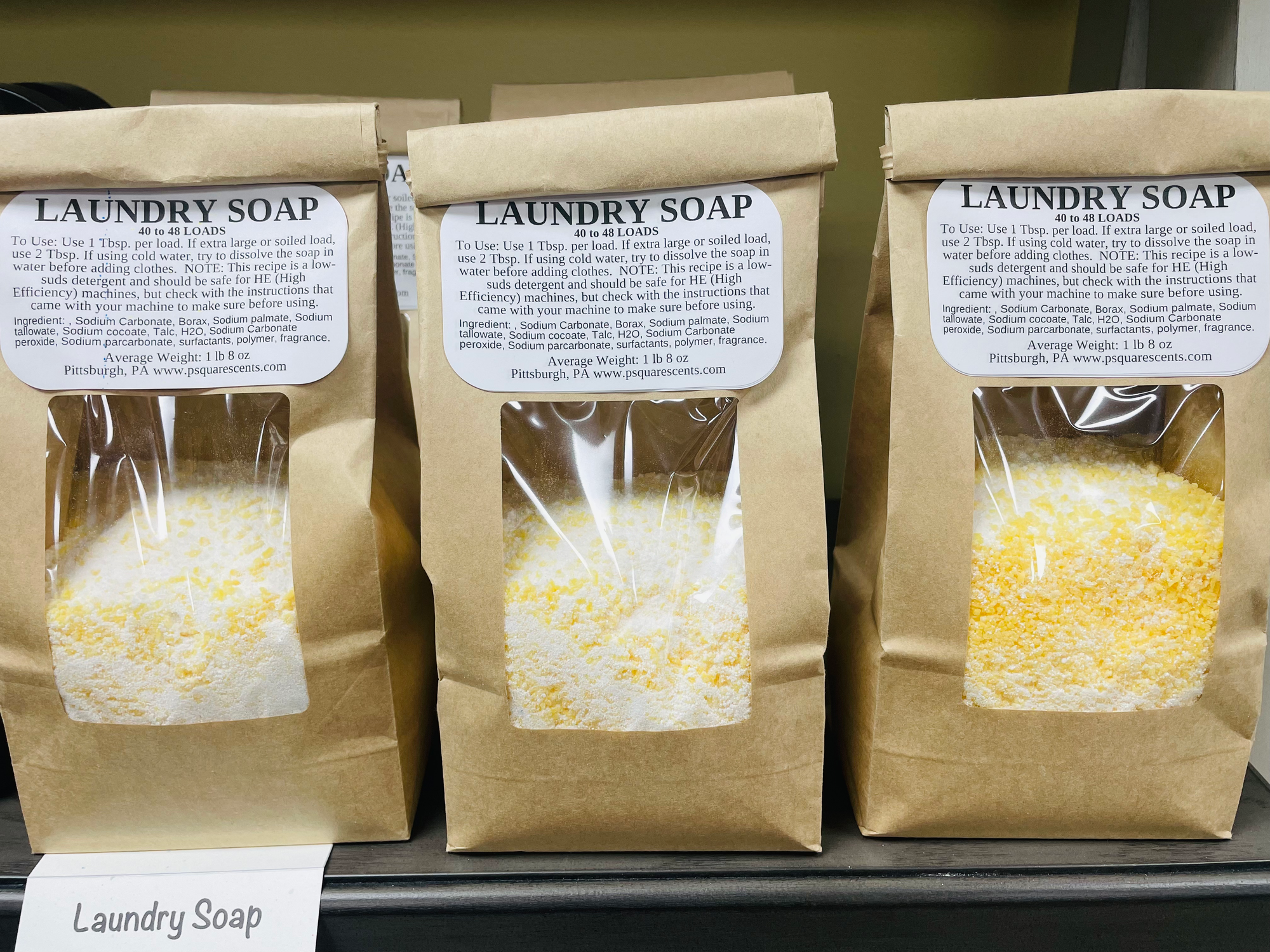 LAUNDRY SOAP (POWDER)