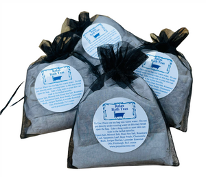 Bath Tea Bags with Spa Salts & Herbs - Soothing