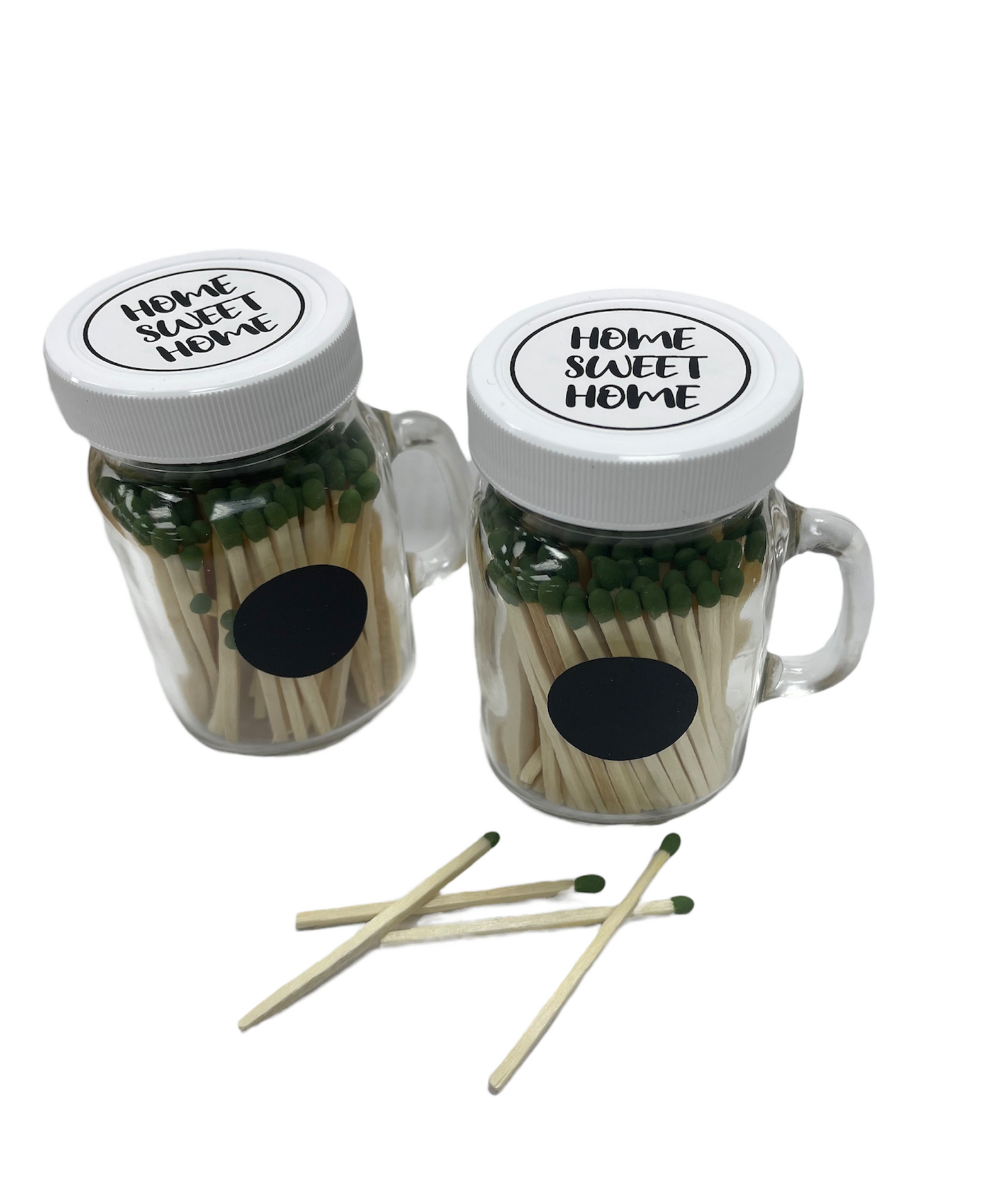 Matchsticks in Jar - Matches in glass